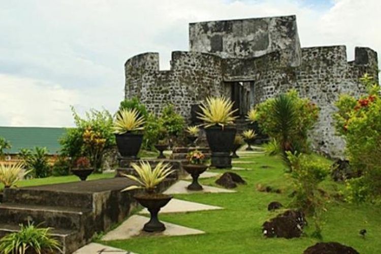 Benteng Tolukko di Ternate, Maluku Utara.