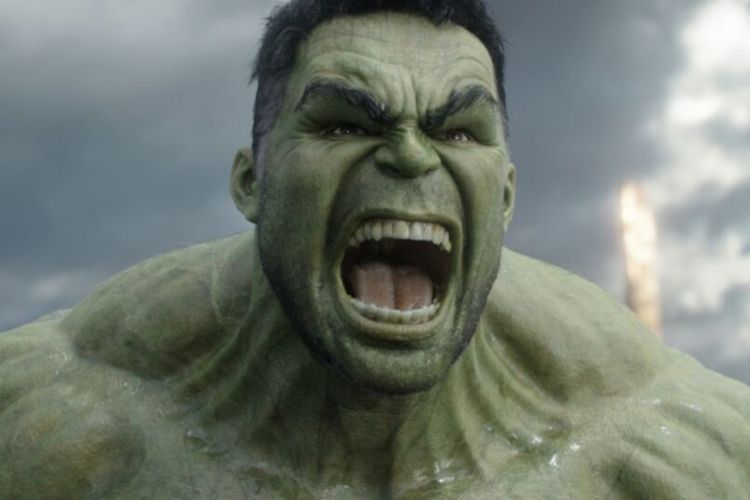 Superhero Hulk dalam film diperankan oleh Mark Ruffalo.