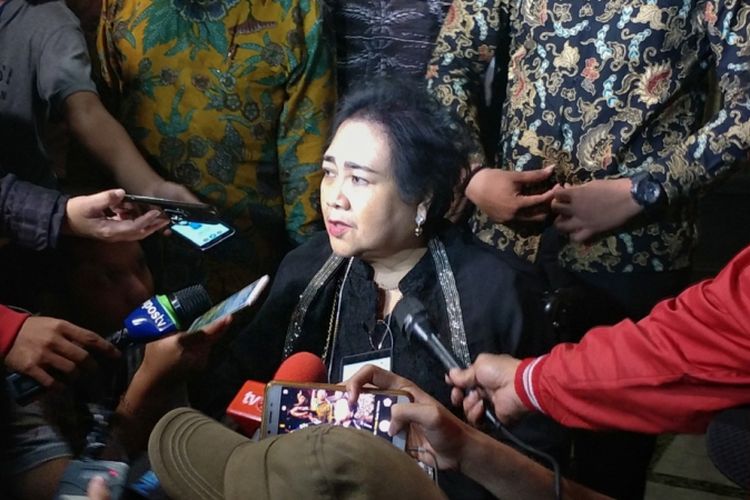 Wakil Ketua Umum Partai Gerindra Rachmawati Soekarnoputri 