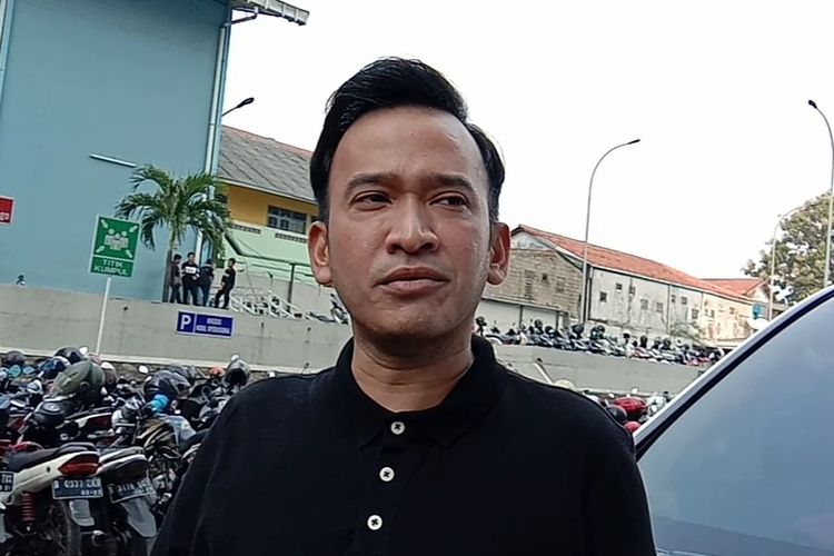 Ruben Onsu di kawasan Tendean, Jakarta Selatan, Kamis (25/7/2019).