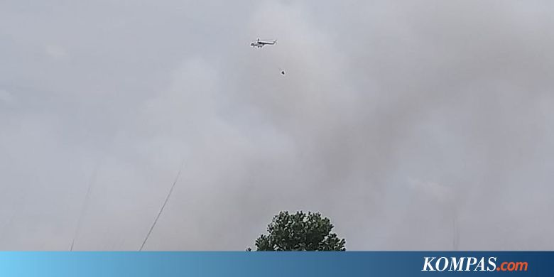 Titik Api Karhutla di Dumai Sulit Dijangkau, "Water Bombing" Dikerahkan