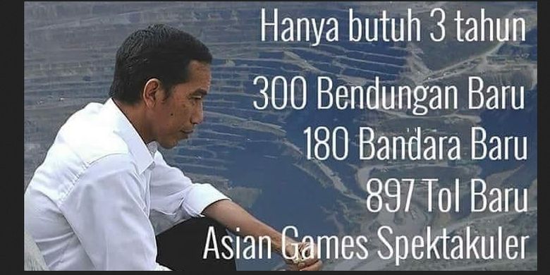 Klaim pembangunan di era Jokowi-JK