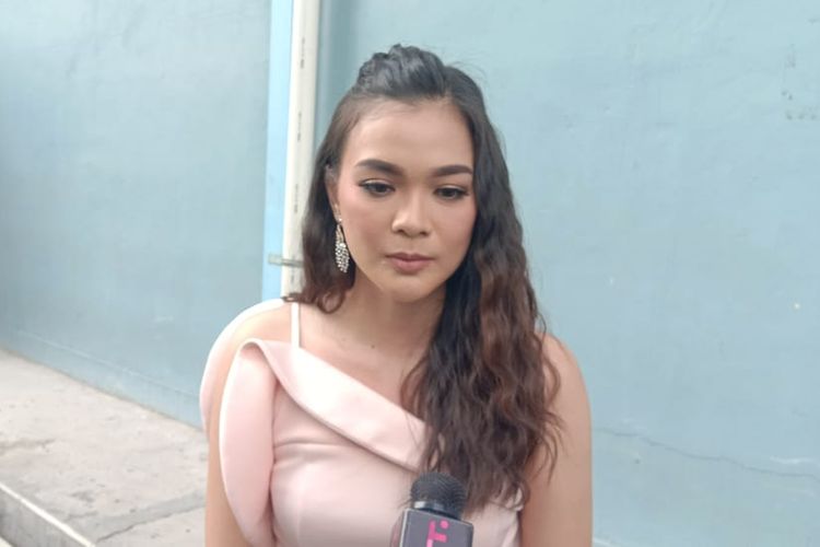 Kezia Warouw di Gedung Trans, Mampang Prapatan, Rabu (29/5/2019).