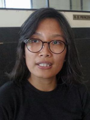 Wakil Koordinator Kontras Puri Kencana Putri saat ditemui di kantor LBH Jakarta, Menteng, Jakarta Pusat, Selasa (25/10/2016).