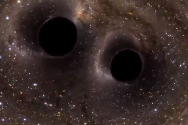 Dua lubang hitam