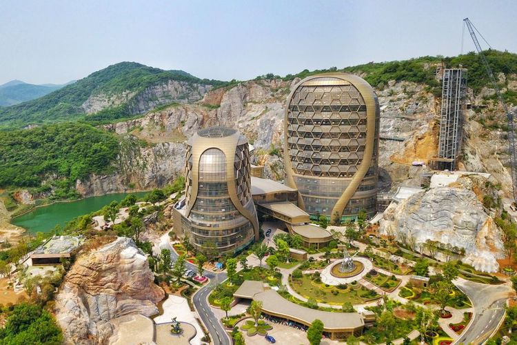 Hotel berdesain sarang madu di China timur