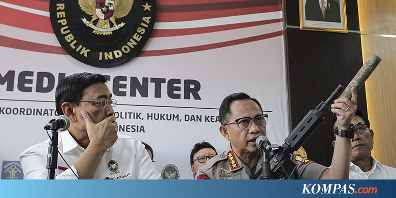 4 Pejabat yang Jadi Sasaran Rencana Pembunuhan: Wiranto, Luhut, Budi Gunawan, Gories Mere Halaman all - KOMPAS.com