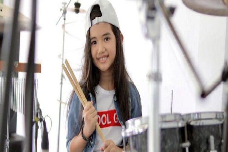 Aisyah Soraya Zahira drumer cilik Bengkulu