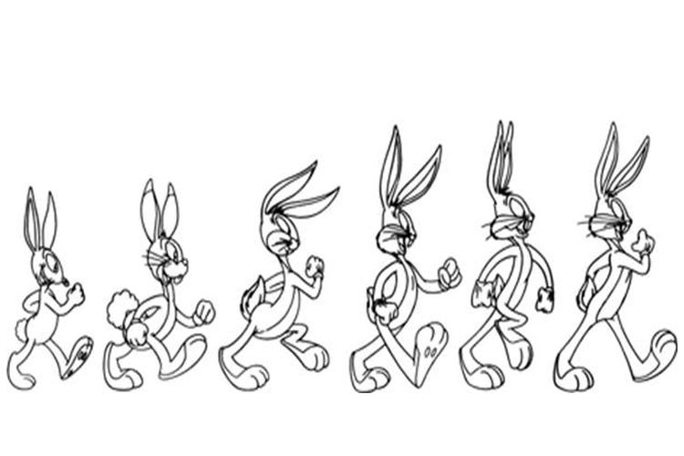 Evolusi Bugs Bunny