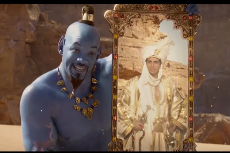 Cuplikan trailer terbaru film live-action Aladdin yang akan tayang pada 24 Mei 2019.