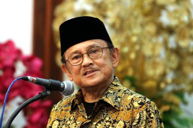 Presiden ketiga RI Bacharuddin Jusuf Habibie