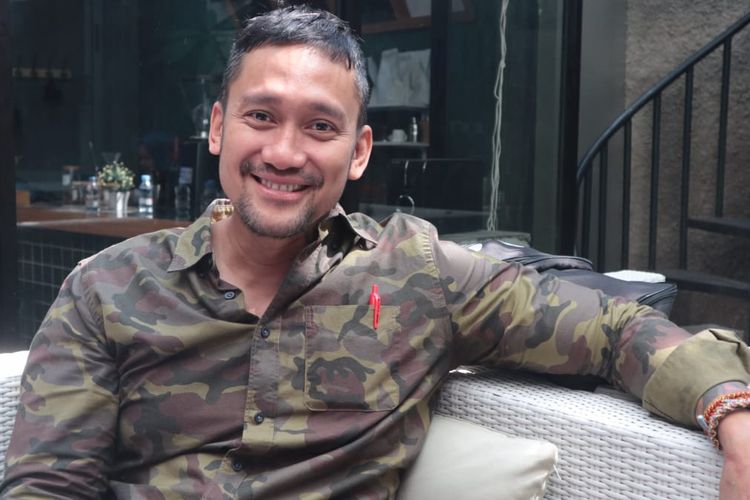 Aktor Tora Sudiro saat ditemui di kawasan Kemang, Jakarta Selatan, Kamis (27/6/2019).