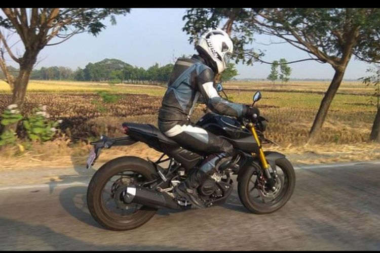Penampakan motor yang diduga pembaruan Yamaha Xabre tersebar di media sosial