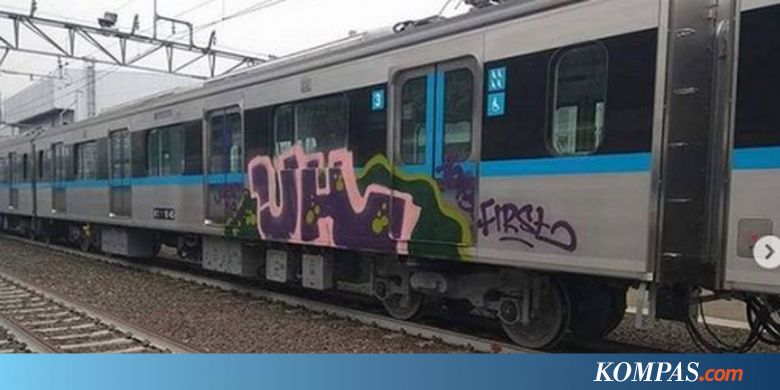 Polisi Identifikasi Satu Terduga Pelaku Vandalisme Kereta MRT