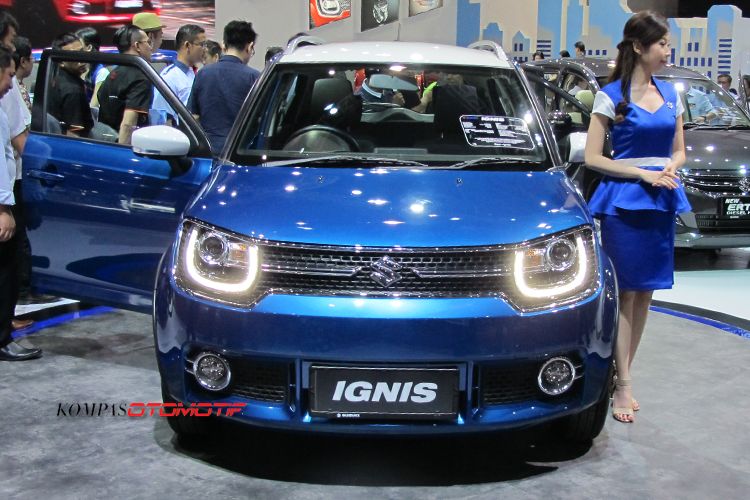 Suzuki Ignis mulai diserbu pengunjung IIMS 2017