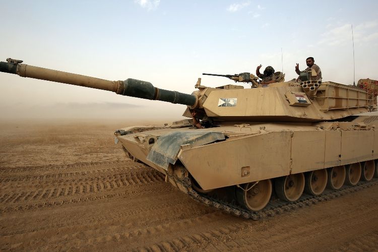 Tank Abrams buatan AS.