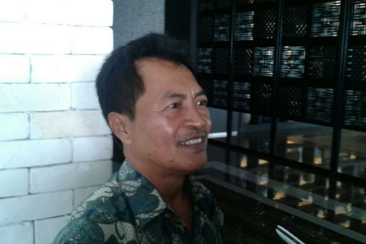 Direktur Badan Usaha Milik Desa (BUMDes) Karangrejek, Ton Martono, di Solo, Jawa Tengah, Senin (13/11/2017).