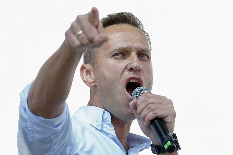 Pemimpin Oposisi Rusia Alexei Navalny.
