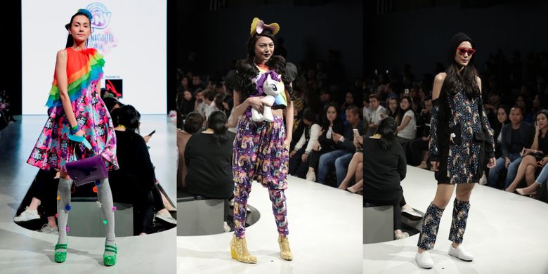 Koleksi fashion yang terinpirasi dari ?My Litlle Pony? dari 8 desainer Indonesia.