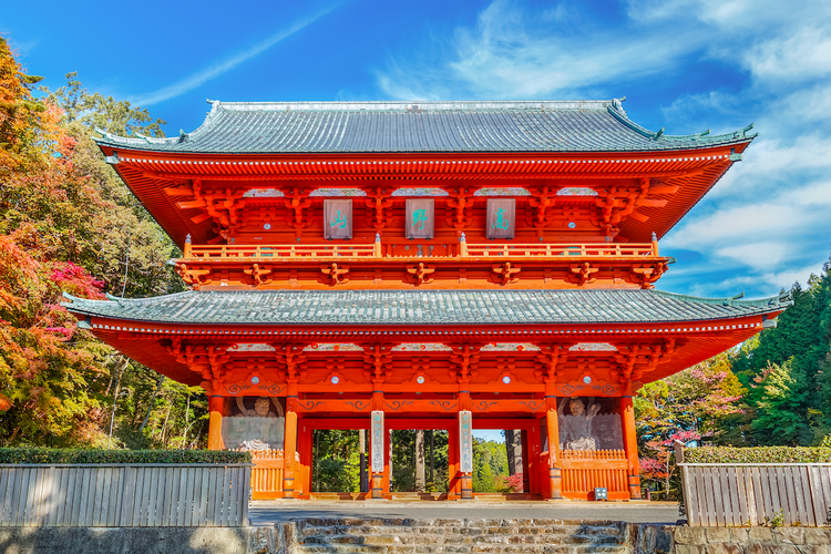 Daimon Gate, Pintu Masuk Kuno ke Koyasan di Wakayama, Jepang.