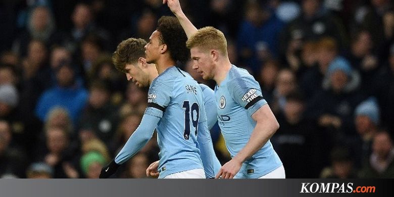 Man City Vs Cardiff City, The Citizens Menang dan Gusur Liverpool