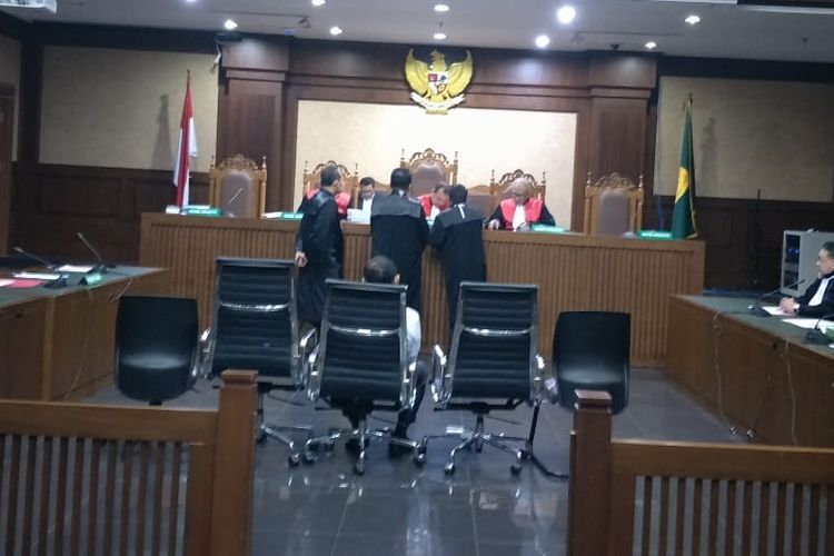 Sidang Kasus Habil Marati di Pengadilan Negeri Jakarta Pusat, Kamis (19/9/2019).