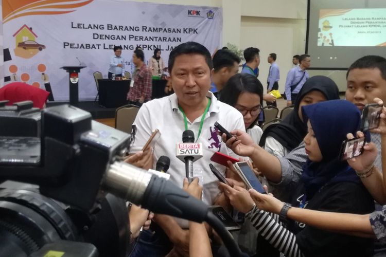 Pemenang Lelang Kain Kiswah Suryadharma Ali, Muhammad Jufri Saad (DYLAN APRIALDO RACHMAN/KOMPAS.com)