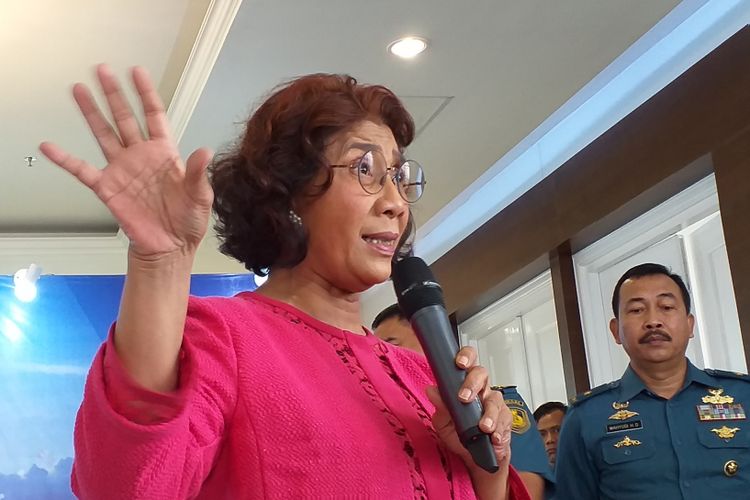 Menteri Kelautan dan Perikanan Susi Pudjiastuti.