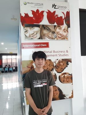 Parista Ortega Thana, mahasiswa dari Tana Toraja, Sulawesi Selatan, yang menjadi peserta beasiswa Nusantara dari Universitas Budi Luhur, Jakarta.