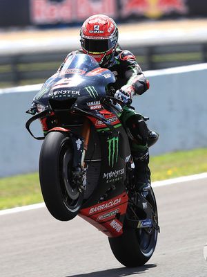 Pebalap Yamaha Tech3 Johann Zarco.