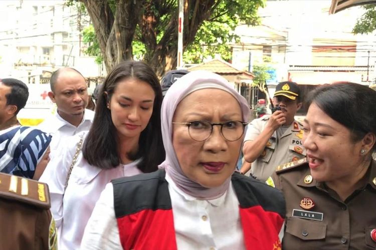 Ratna Sarumpaet Jalani Sidang Kasus  Penyebaran Berita Hoaks di Pengadilan Negeri Jakarta Selatan, Selasa (7/5/2019)