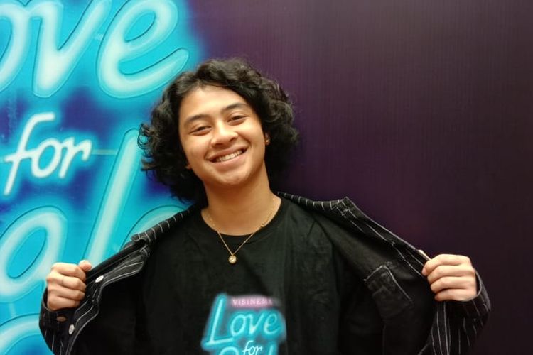 Bastian Steel menghadiri jumpa pers film Love For Sale 2 di kantor rumah produksi Visinema Pictures, Cilandak Timur, Jakarta Selatan, Rabu (4/9/2019).