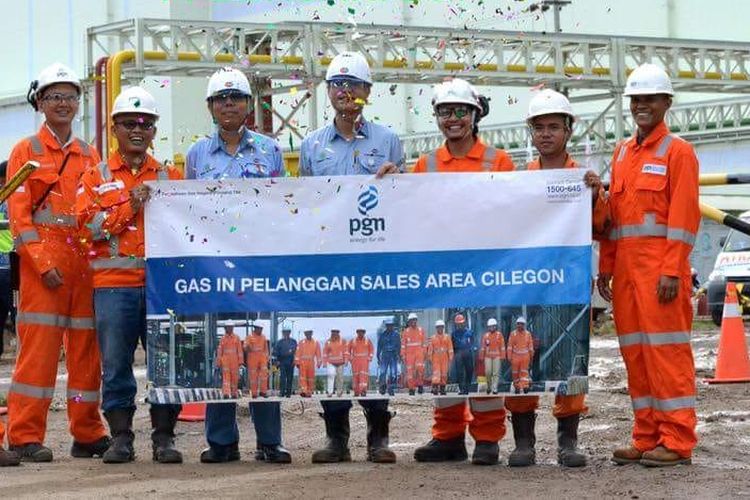 PT Perusahaan Gas Negara Tbk (PGN) memasok kebutuhan gas pabrik Galvanizing, Annealing and Processing Line (GAPL) milik PT Krakatau Nippon Steel Sumikin (KNSS) di Cilegon, Banten yang beroperasi mulai Selasa (7/8/2018).