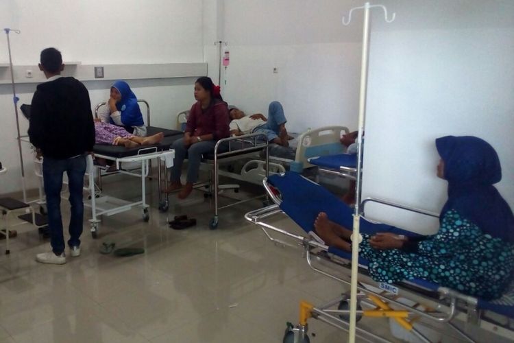 Warga sekitar PT Pindodeli 2 mengalami keracunan, Rabu (8/11/2017)