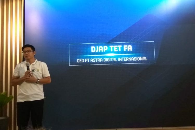 Djap Tet Fa, Presiden Direktur PT Astra Digital Internasional