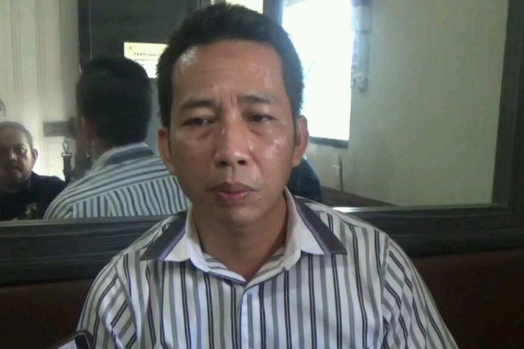 Wakil Direktur Reserse Kriminal Khusus Polda Sumatera Selatan AKBP Herwansyah saat memberikan keterangan, Kamis (30/8/2018).