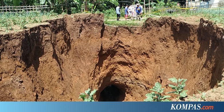 Soal Lubang Besar di Sukabumi, Ini Kata Kepala PVMBG