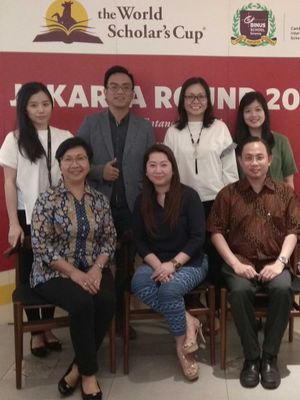 Konferensi Pers event WSC 2018 di Bina Nusantara School Serpong (4/5/2018)