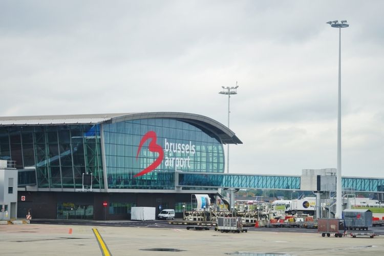 Bandara Brussels di Belgia. (Shutterstock)