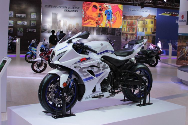 Suzuki GSX-R 1000 di Delhi Auto Expo 2018.