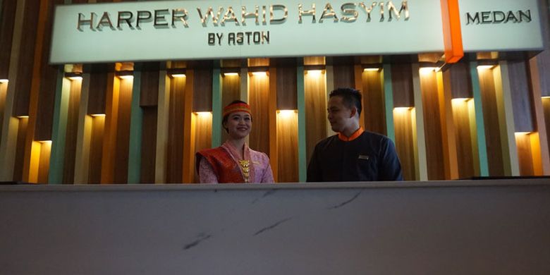 Harper Wahid Hasyim Medan, Senin (22/7/2019).