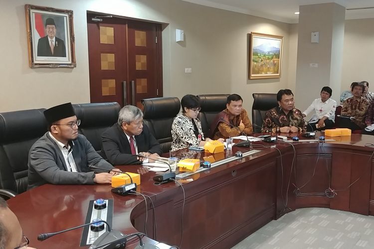 Diskusi publik di Kantor Staf Presiden, Jakarta, Kamis (7/9/2017).
