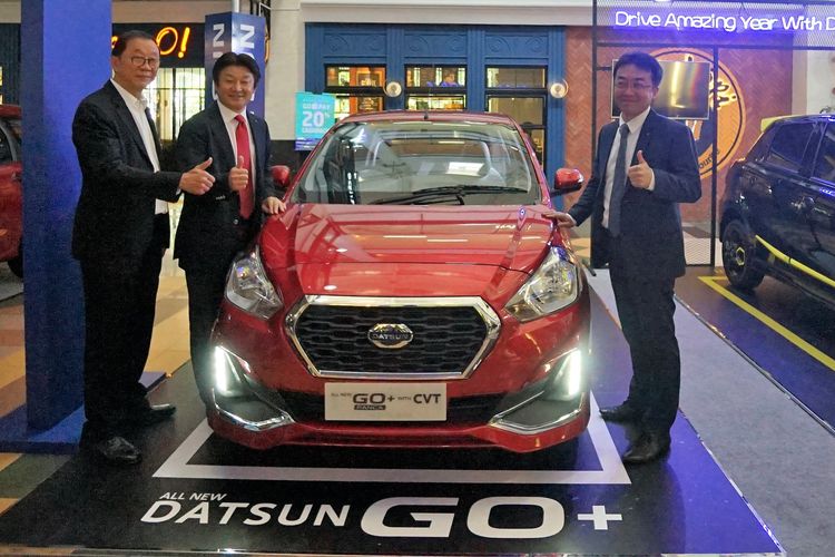 Peluncuran Datsun GO+ Panca CVT