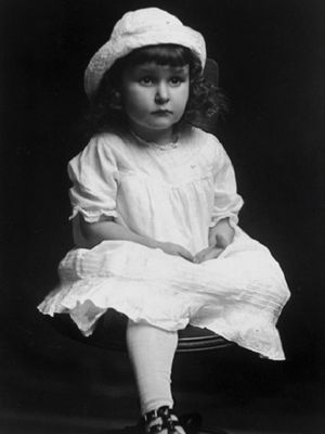 Lady Bird Johnson saat berusia tiga tahun. (Wikipedia)