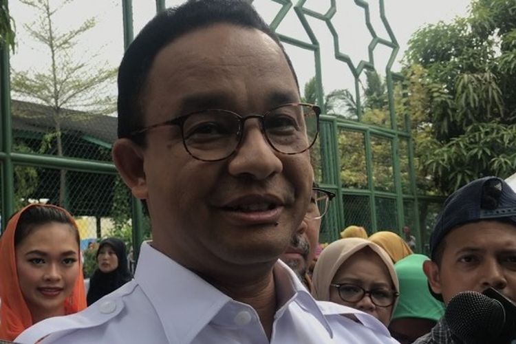 Gubernur DKI Jakarta Anies Baswedan mengatakan penambahan penggratisan PBB untuk masyarakat Jakarta, Rabu (24/4/2019). 