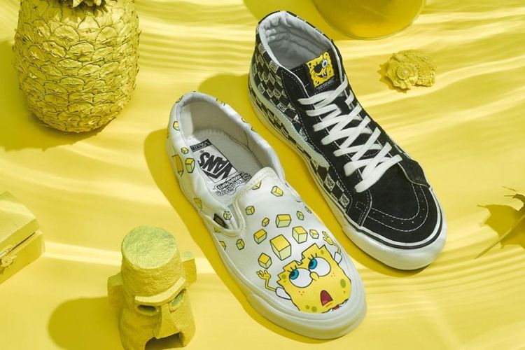 vans x spongebob