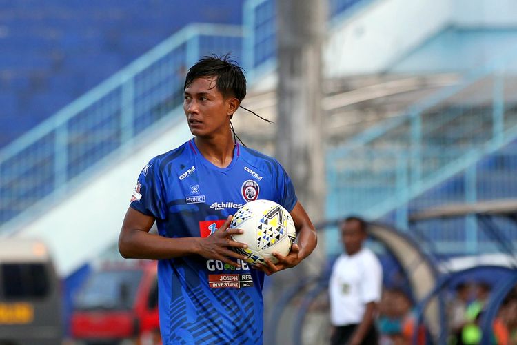 Pemain Arema FC asal Malang, Alfarizi.