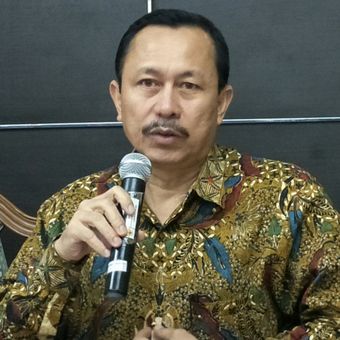 Ketua Komnas HAM, Ahmad Taufan Damanik ketika ditemui di Kantornya, Jakarta, Senin (4/6/2018).