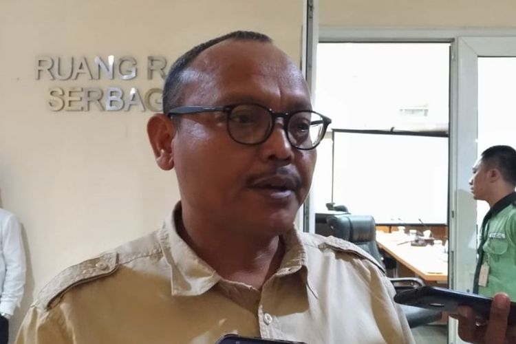Wakil Ketua DPRD DKI non definitif DPRD Syarif di gedung DPRD DKI Jakarta, Jalan Kebon Sirih, Jakarta Pusat, Senin (2/9/2019)