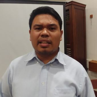 Aktivis ICJR Erasmus Napitupulu di Jakarta, Kamis (2/11/2017).